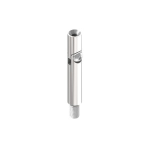 Perno sostegno snodabile Ø12x68 mm AISI 316 lucido