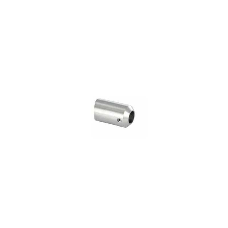 Supporto per tondino d. 12,2mm per tubo d. 42,4mm aisi 304