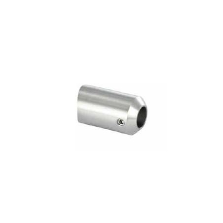 Supporto per tondino d. 12,2mm per tubo d. 42,4mm aisi 304
