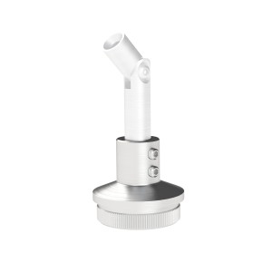 Terminale per tubo Ø42,4x2 mm con foro perno AISI 304