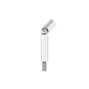 Perno per sostegno snodabile Ø12x68 mm AISI 304 sat.