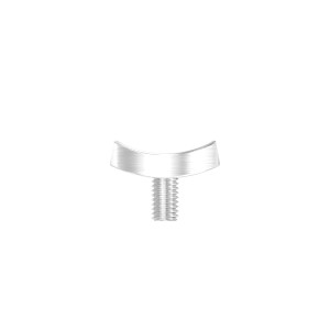 Piastra di collegamento snodabile Ø42,4 mm AISI 304