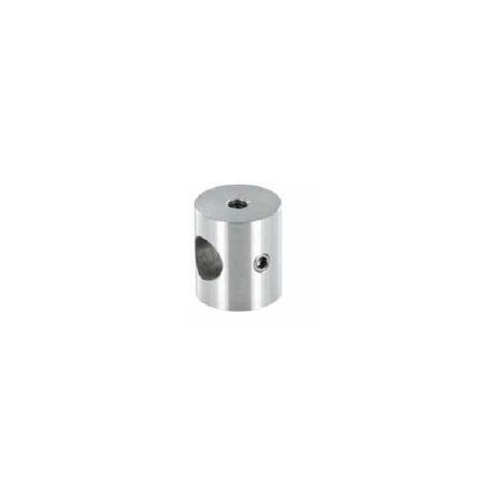 Supporto per tondino d. 10,2mm aisi 304