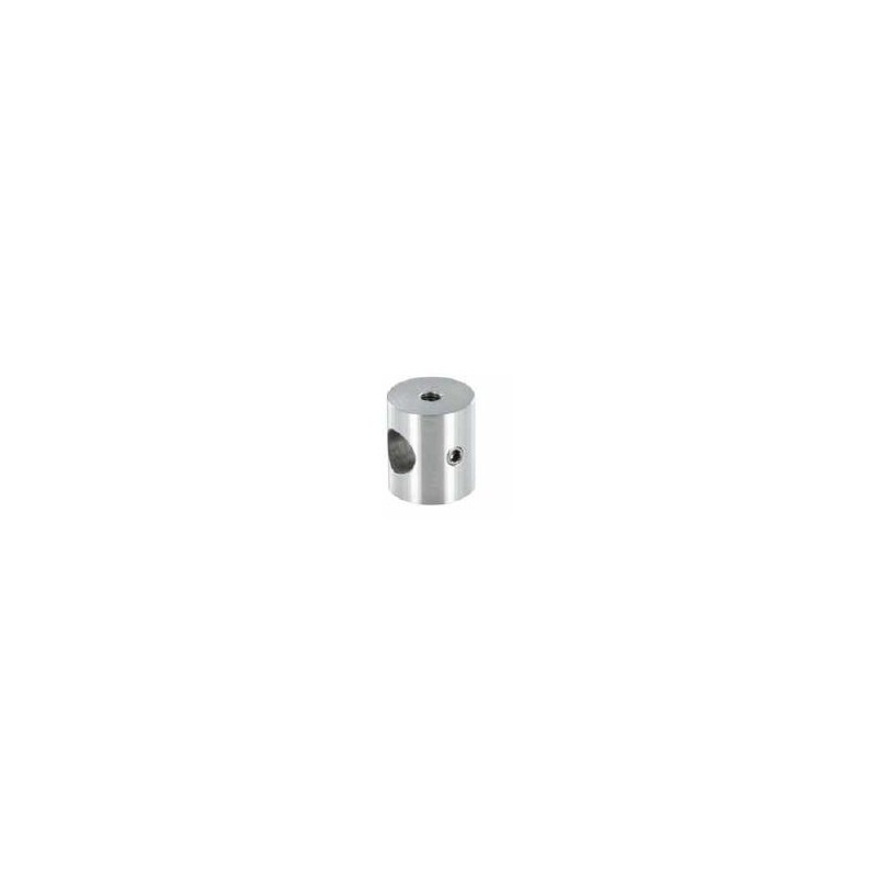 Supporto per tondino d. 14,2mm aisi 304