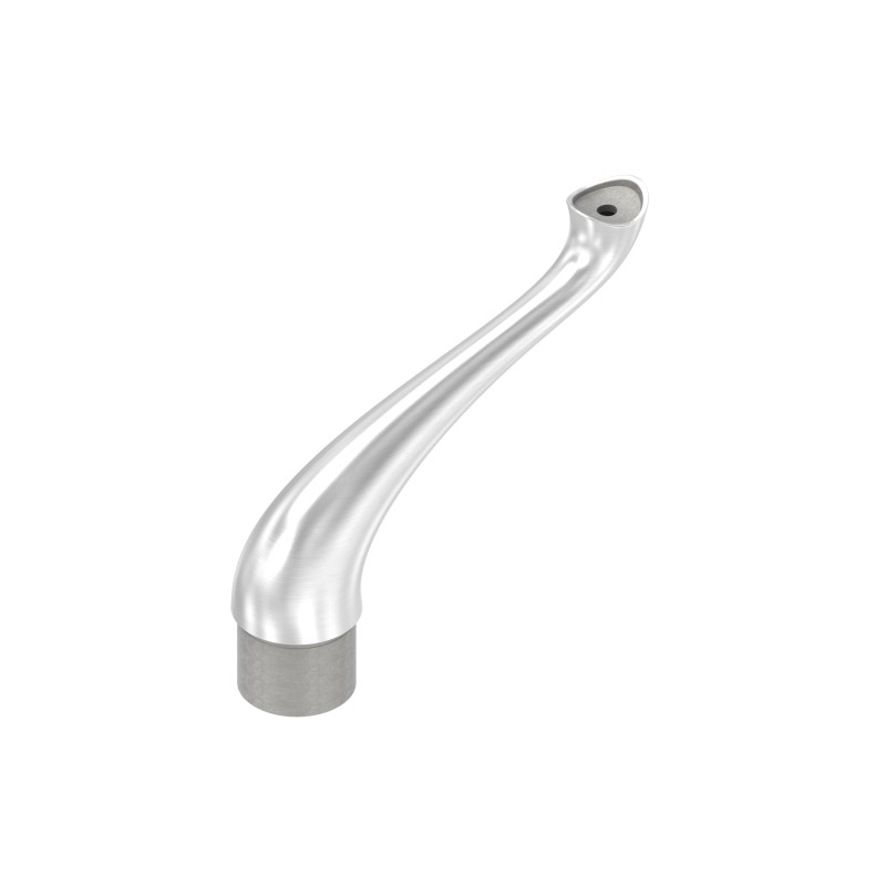 Supporto corrimano rientrante AISI 304 per Ø42,4 mm