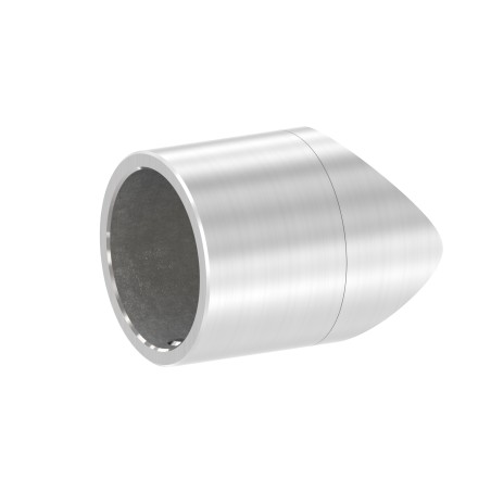 Raccordo per tubo 33,7 mm con attacco 42,4 mm AISI 304