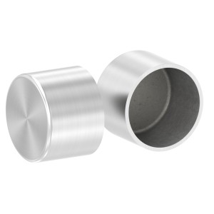 Terminale raccordi tubo Ø42,4x2 mm AISI 304 satinato