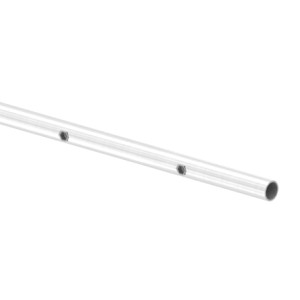 Guida porta scorrevole Ø25 L1800 in AISI 304 satinato
