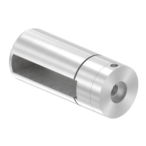 Supporto base per piatto 50x10mm M8 AISI 304 sat.