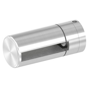 Supporto base per piatto 50x8mm M8 AISI 304 sat.