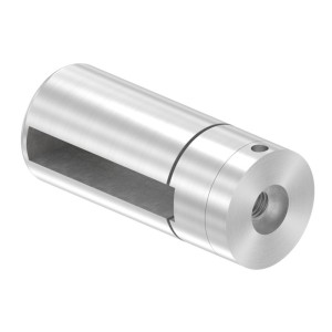 Supporto base per piatto 50x8mm M8 AISI 304 sat.