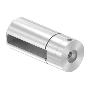 Supporto base per piatto 50x8mm M8 AISI 304 sat.