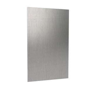 Lamiera chiusura profilo pavimento U ID VARIO inox
