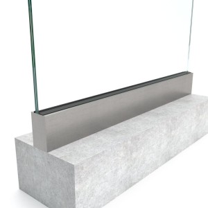 Lamiera chiusura profilo pavimento U ID VARIO inox