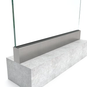 Lamiera chiusura profilo pavimento U ID VARIO inox