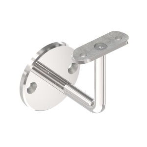Sostegno corrimano a muro per tubo 42,4 mm AISI 316