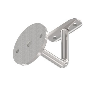 Sostegno corrimano a muro per tubo 42,4 mm AISI 316