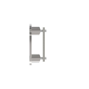 Piastra ancoraggio laterale ovale AISI 316 Ø42,4 mm