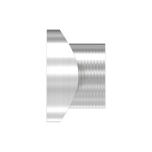 Bussola filettata per tubo 42,4 mm AISI 304 sat.