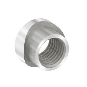 Bussola filettata per tubo 42,4 mm M20 AISI 304 sat.