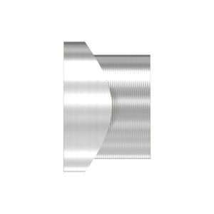 Bussola filettata per tubo 42,4 mm M20 AISI 304 sat.