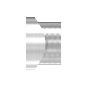 Bussola filettata per tubo 42,4 mm M20 AISI 304 sat.