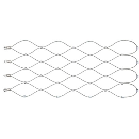 Campione Webnet AISI 316 filo Ø2 mm maglia 60