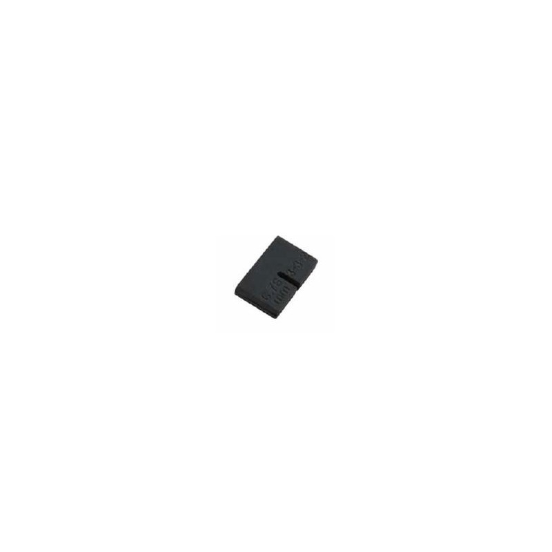 Gommina per pinza mod. 01 per vetro spessore 10,76mm