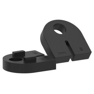 Gommina supporto mod.08 per lamiera 2 mm | G08-012