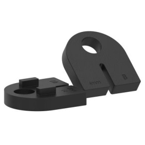 Gommina supporto mod. 08 per lamiera 4 mm | G08-014