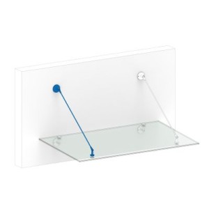 Tenditore con barra tonda d 10mm L 1000mm (IN112-110-04)