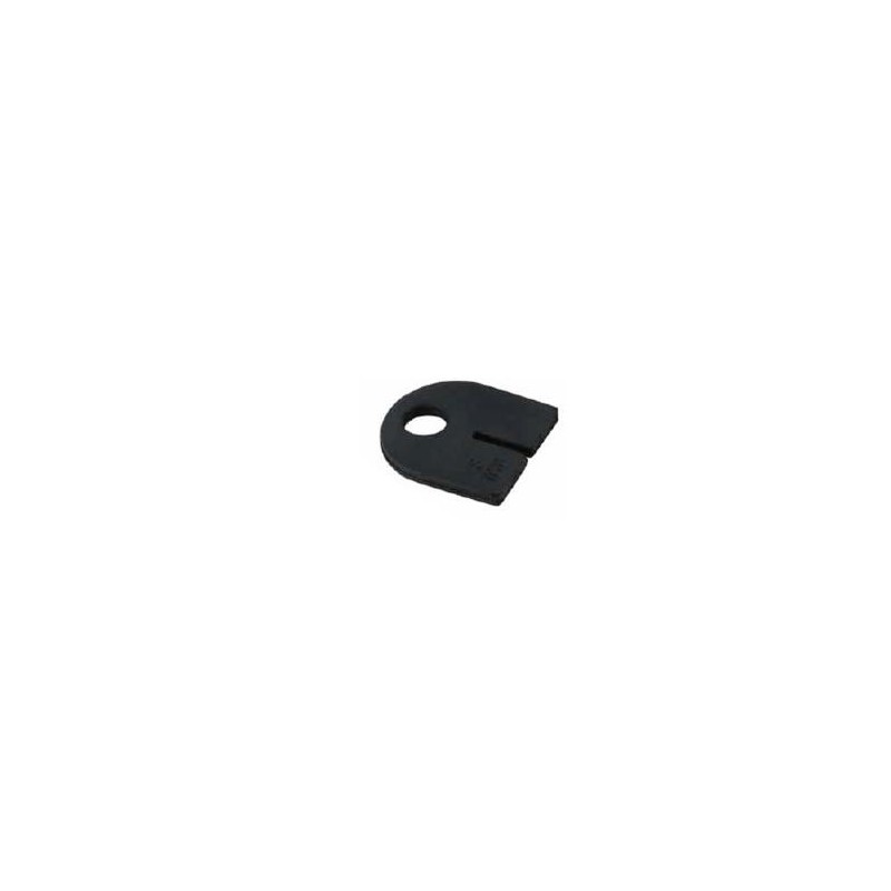 Gommina per pinza mod. 02 per vetro spessore 10,76mm