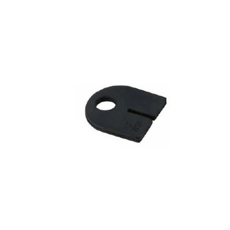 Gommina per pinza mod. 02 per vetro spessore 10,76mm