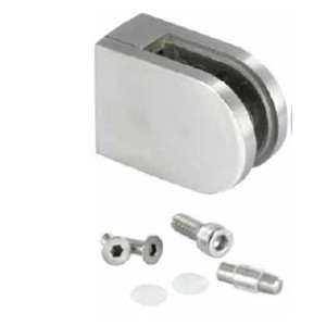 Pinza mod. 02 attacco diritto zamac finitura inox