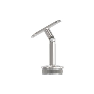 Sostegno per corrimano snodabile AISI 316 Ø42,4 mm