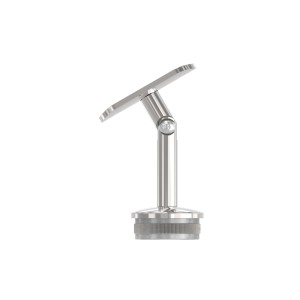 Sostegno per corrimano snodabile AISI 316 Ø42,4 mm