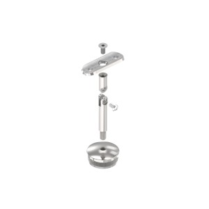 Sostegno per corrimano snodabile AISI 316 Ø42,4 mm