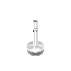 Sostegno corrimano snodabile AISI 316 per tubo Ø42,4mm
