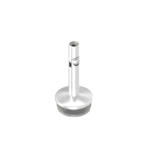 Sostegno corrimano snodabile AISI 316 per tubo Ø42,4mm