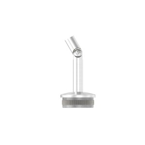Sostegno corrimano snodabile AISI 316 per tubo Ø42,4mm