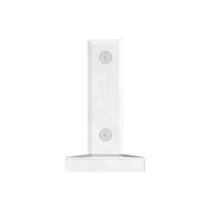 Supporto quadro vetro a pavimento AISI 316 satinato