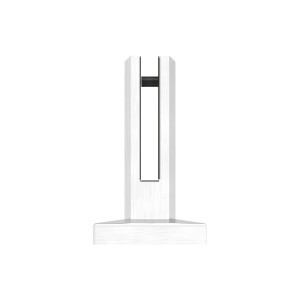 Supporto quadro vetro a pavimento AISI 316 satinato