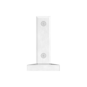 Supporto quadro vetro a pavimento AISI 316 satinato