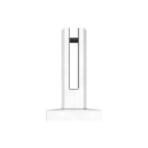 Supporto quadro vetro a pavimento AISI 316 satinato