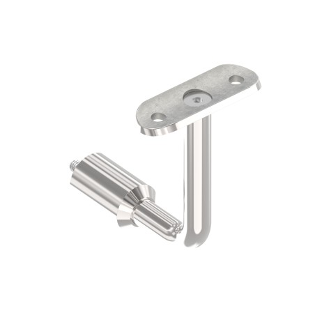 Sostegno corrimano laterale AISI 316 per tubo 42,4 mm