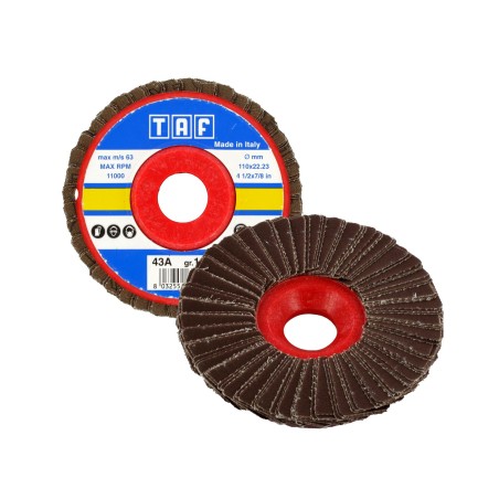 Disco lamellare 115 mm grana 180 | IN400-141