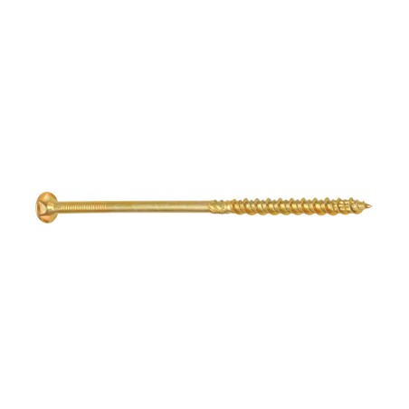 Vite per legno testa svasata Torx Ø8x80 zincata gialla