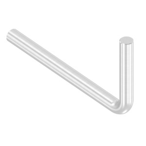 Perno sostegno 90° Ø12 mm AISI 304 satinato