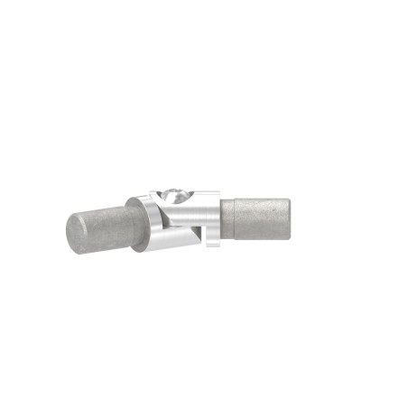 Raccordo snodabile tubo 12x1,5 mm AISI 304 satinato