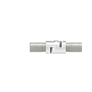 Raccordo snodabile tubo 12x1,5 mm AISI 304 satinato